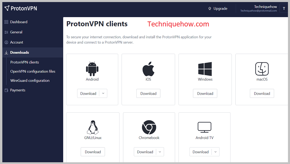 Download Option