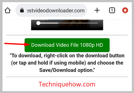 Download Video File for andriod