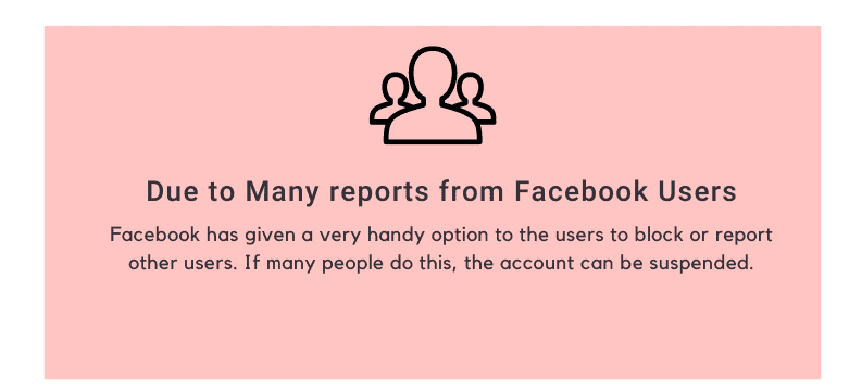 Due to Many reports from Facebook Users