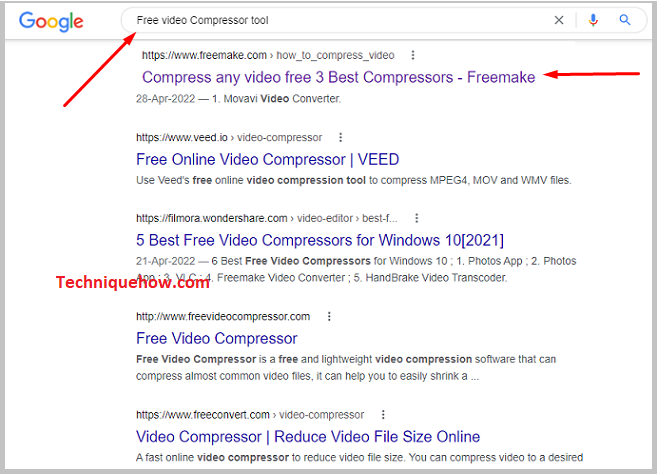 Free video Compressor tool