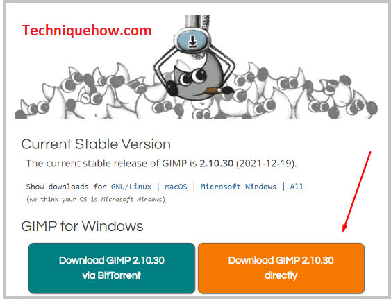 Gimp 2.1 tool Download