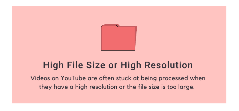 High file size or high resolution