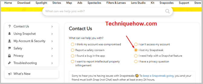 I lost my Snapstreak