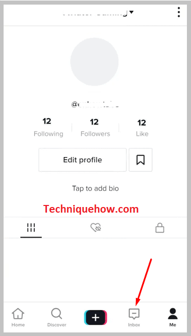 Inbox on tiktok