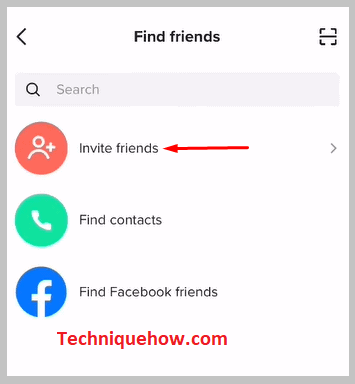 Invite on tiktok