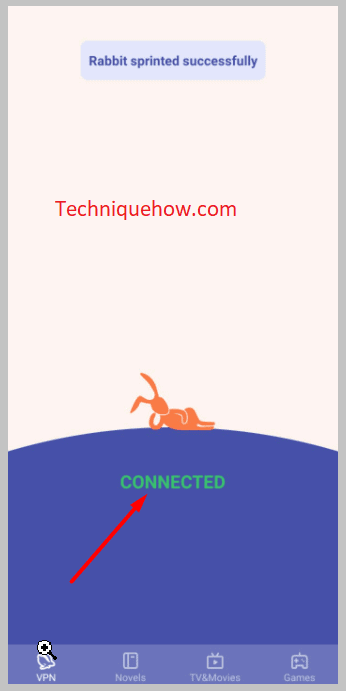 It will immediately connect