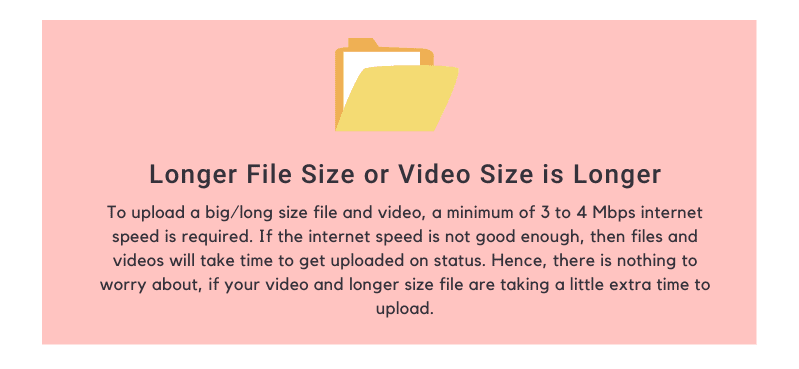 Longer File Size or Video Size is Longer
