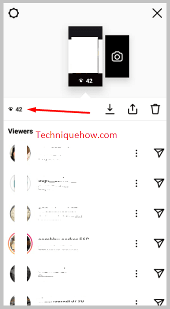 Look at the Viewers List