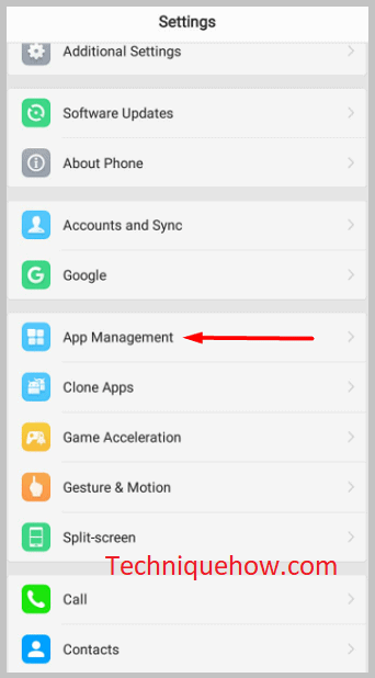 Manage Apps