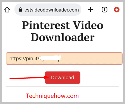 Pinterest Video Downloader andriod
