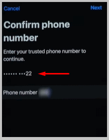 Recovery Contact number