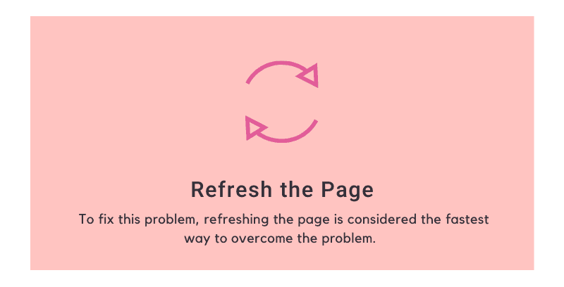 Refresh the Page