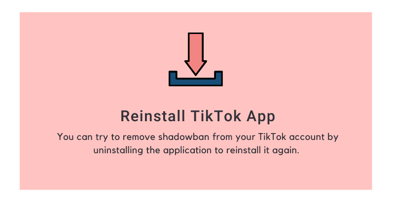 Reinstall TikTok App