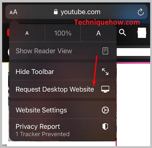 Request Desktop Website