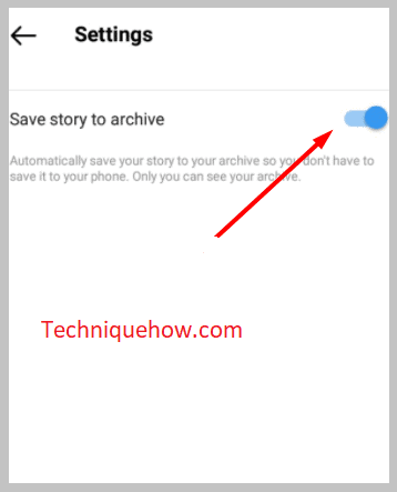 Save story to archive