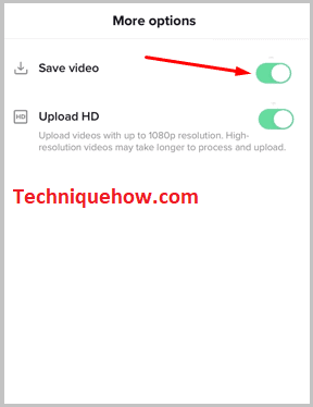 Save video