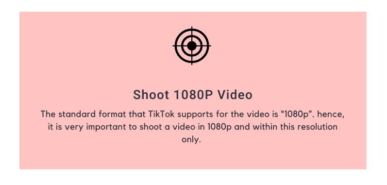 Shoot 1080P Video