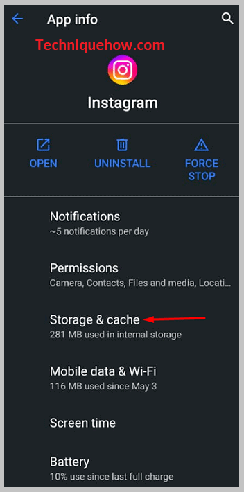 Storage & cache on mobile