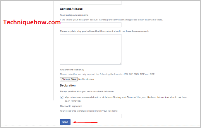 Submit the Form