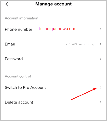 tiktok manage account