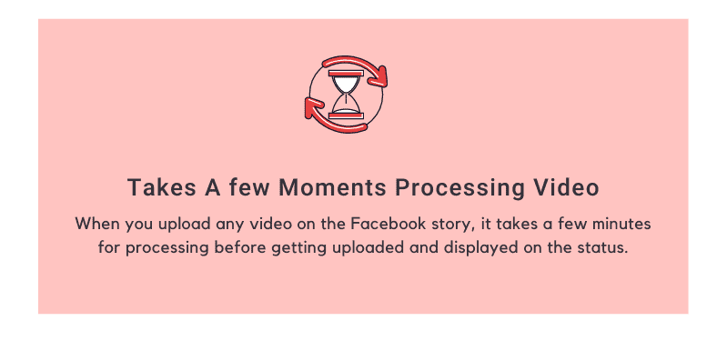 Takes A few Moments to Processing the Video
