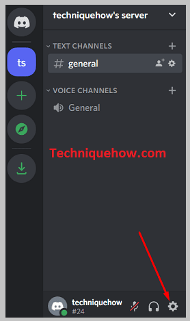 Tap on the gear icon