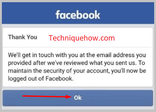 Then click on Ok