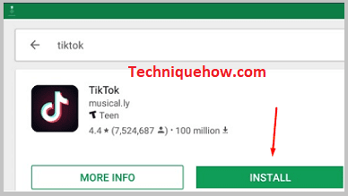 TikTok Install