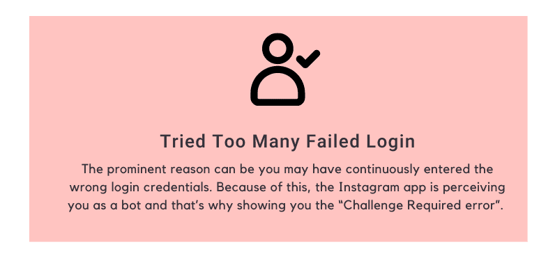 Tried Too Many Failed Login