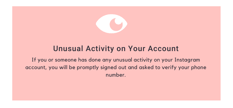 Unusual Activity on your Account