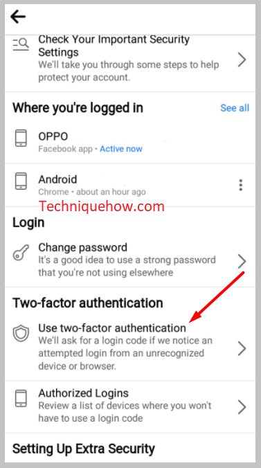 Use two-factor authentication