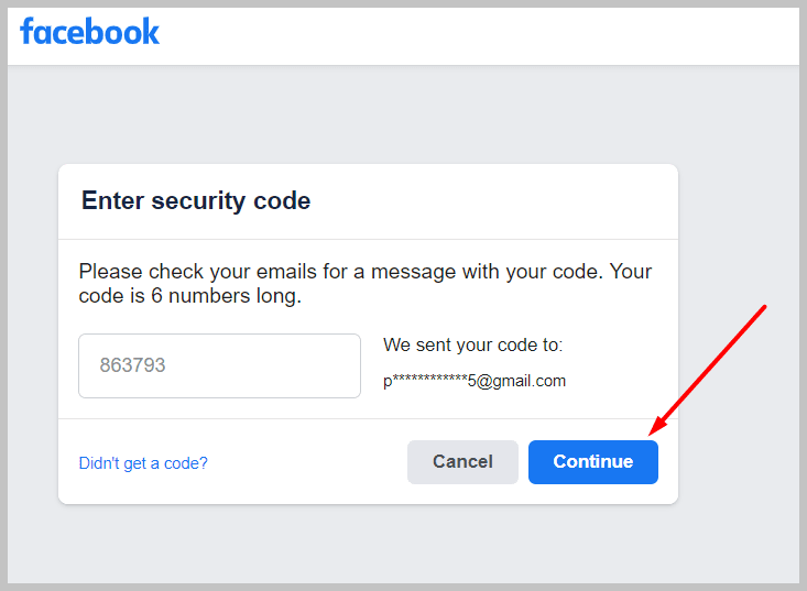 Verification code