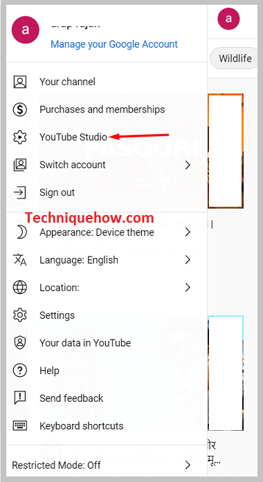 YouTube-Studio