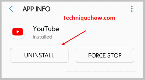 YouTube Uninstall