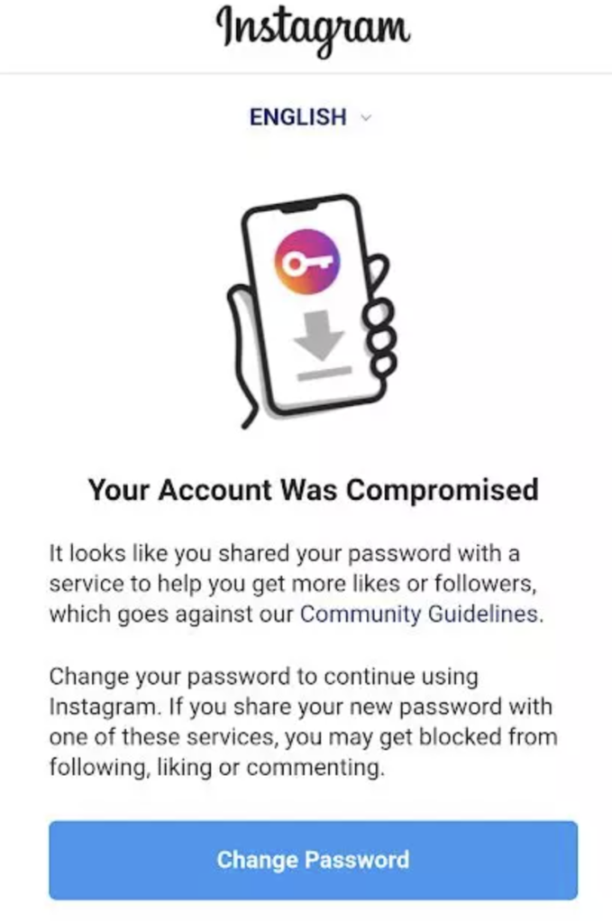 Your Account Was Compromised