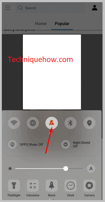 Your phone is on Silent Mode