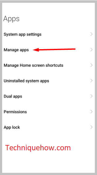  click on App Manager