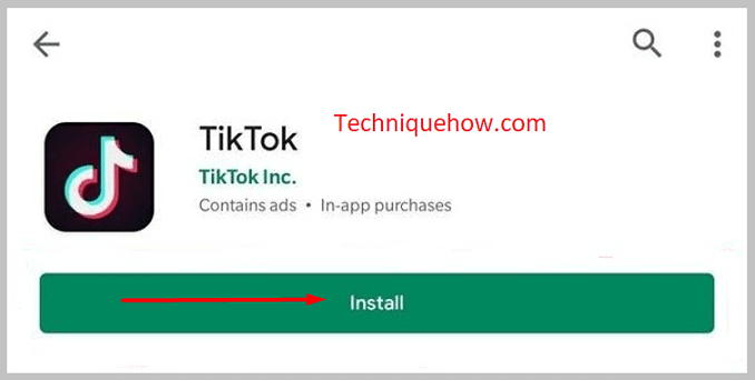 click on the Install button