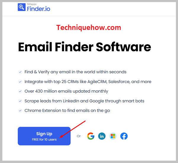 click on the Sign-Up button