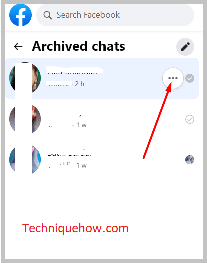 click on the arrow icon