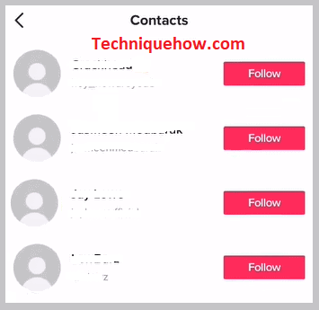 e usernames are of the people on tiktok
