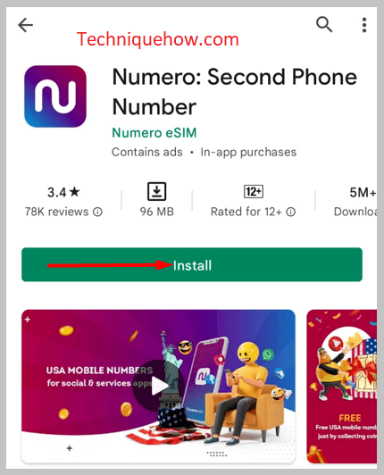 install the application