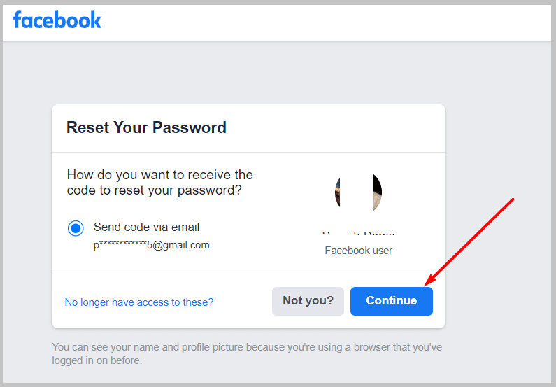 verification code via mail