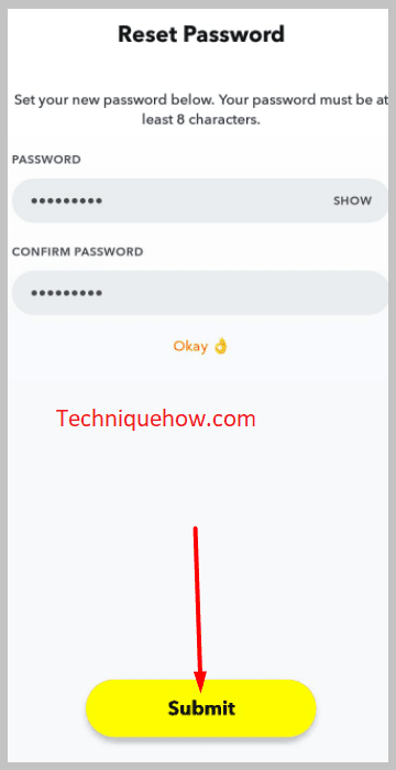 verification process is successfully