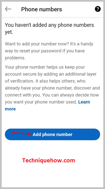 Add phone number LinkedIN