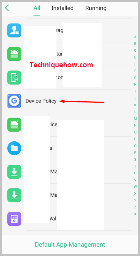 Apps or Manage Application app