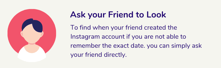 Ask your Friend to Look at the Date