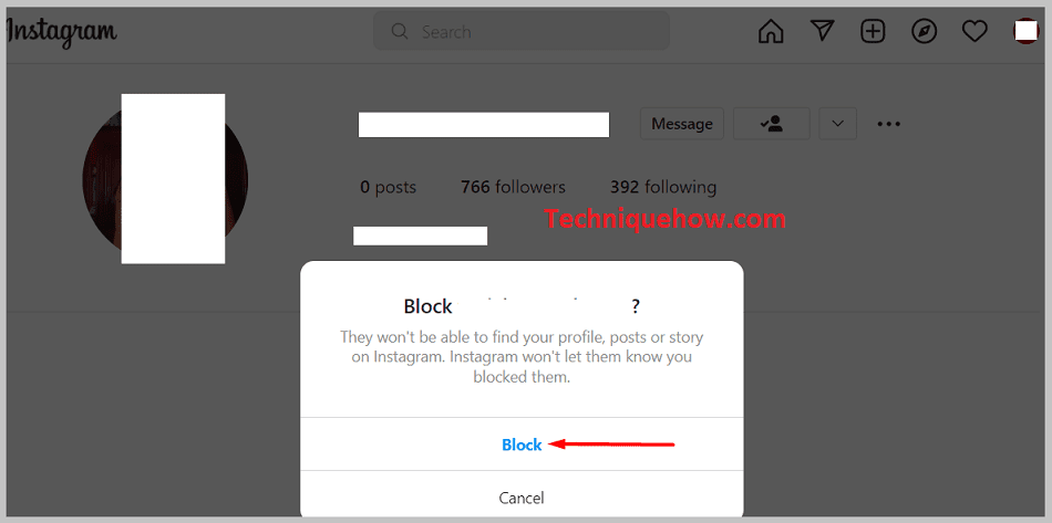 Block to confirm