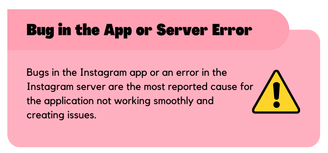 Bug in the App or Server Error