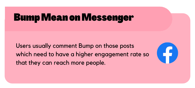 Bump mean on Messenger